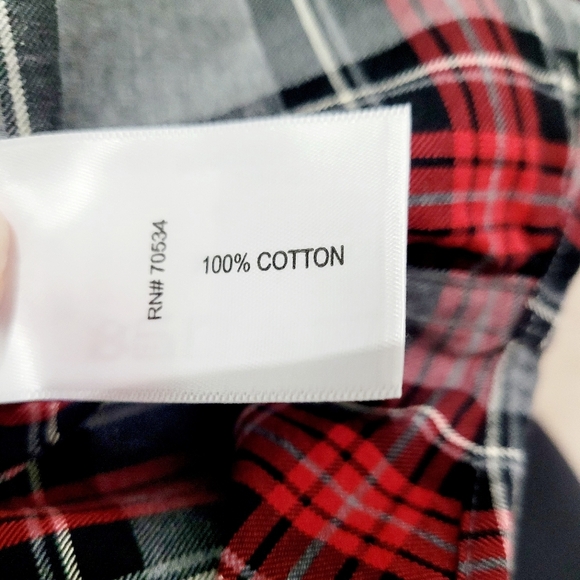 Orvis Signature Plaid Long Sleeve Button Down Shirt 100% Cotton Mens Size MEDIUM - Picture 7 of 10